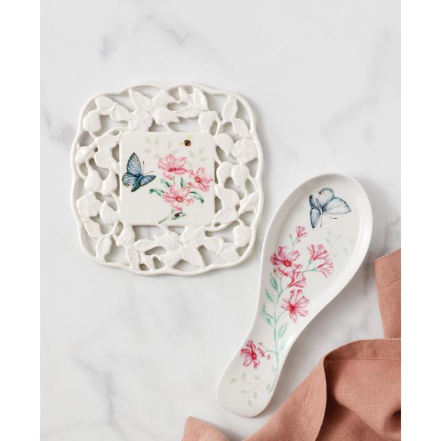 Lenox Butterfly Meadow Kitchen Carved Trivet, Created for Macy's