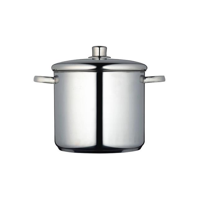 John Lewis Masterclass Stainless Steel Stockpot, 8.5L