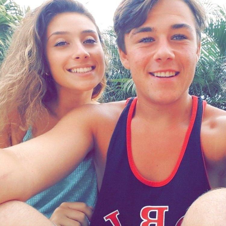 Our first ever picture together at another softball meet. April 4th, 2017