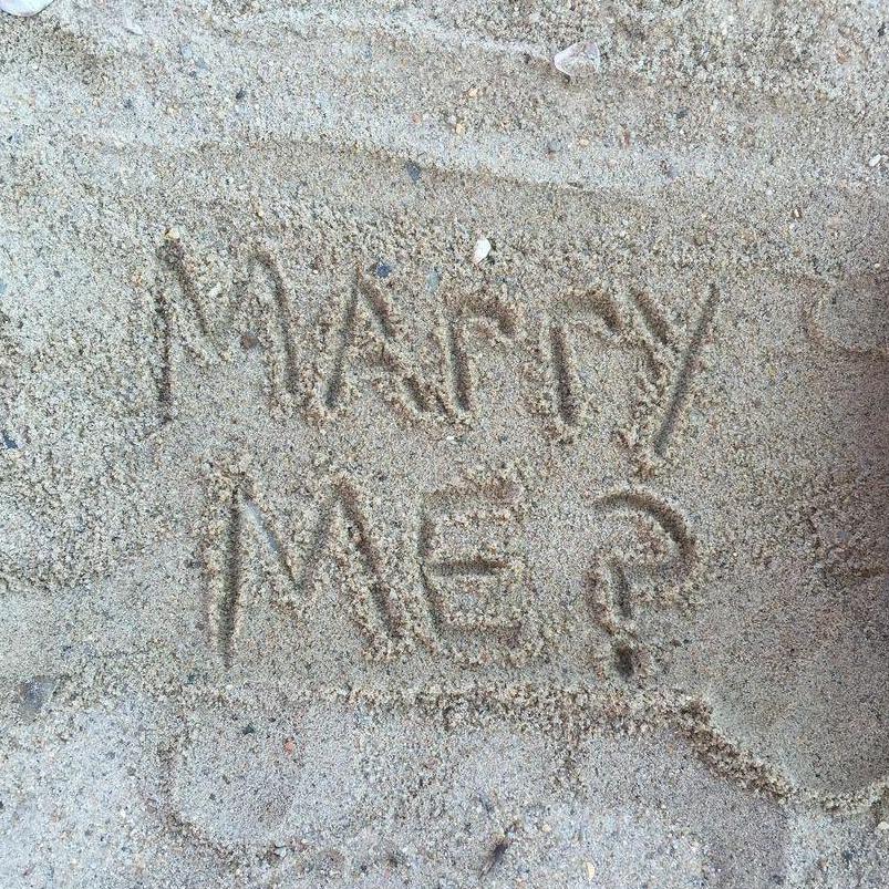 This is the photo that Bryce saw when scrolling through my phone. I wrote this in the sand on a beach in Old Lyme, Connecticut then took a picture of it to bring home to him.