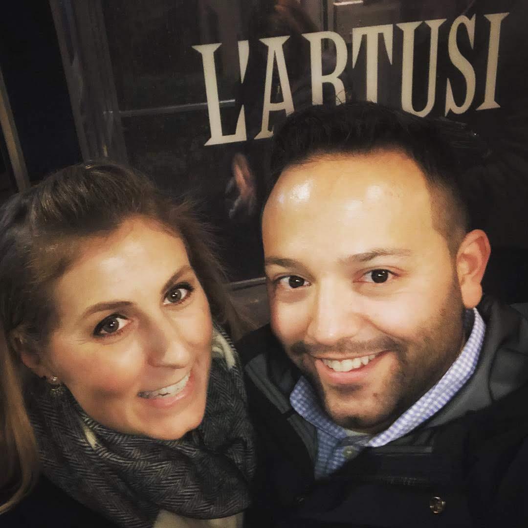 Dinner at L'Artusi is always a special experience, especially when Eric was carrying around a very important piece of jewelry and asked Danielle to marry him this night!