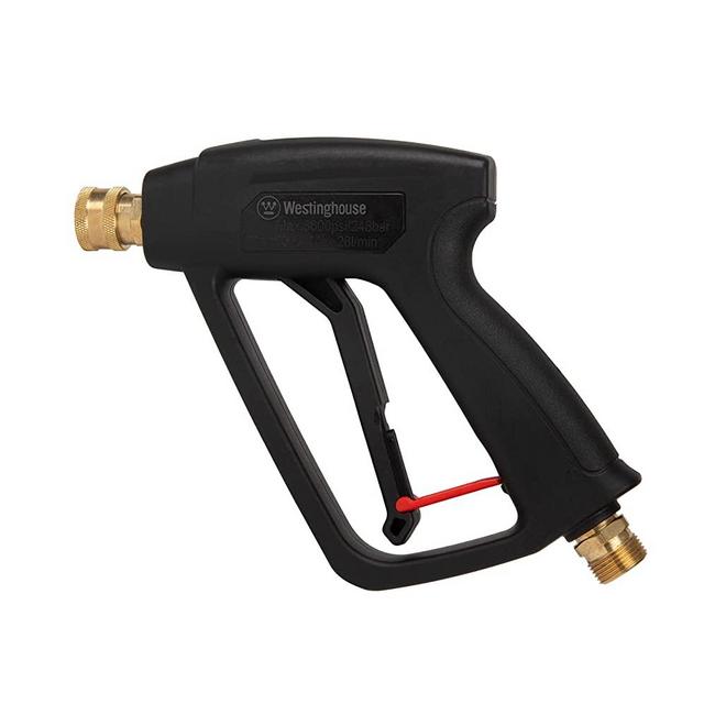 Westinghouse Outdoor Power Equipment Short Pressure Washer Gun - 3600 Max PSI, M22 Connector - for Gas and Electric Pressure Washers