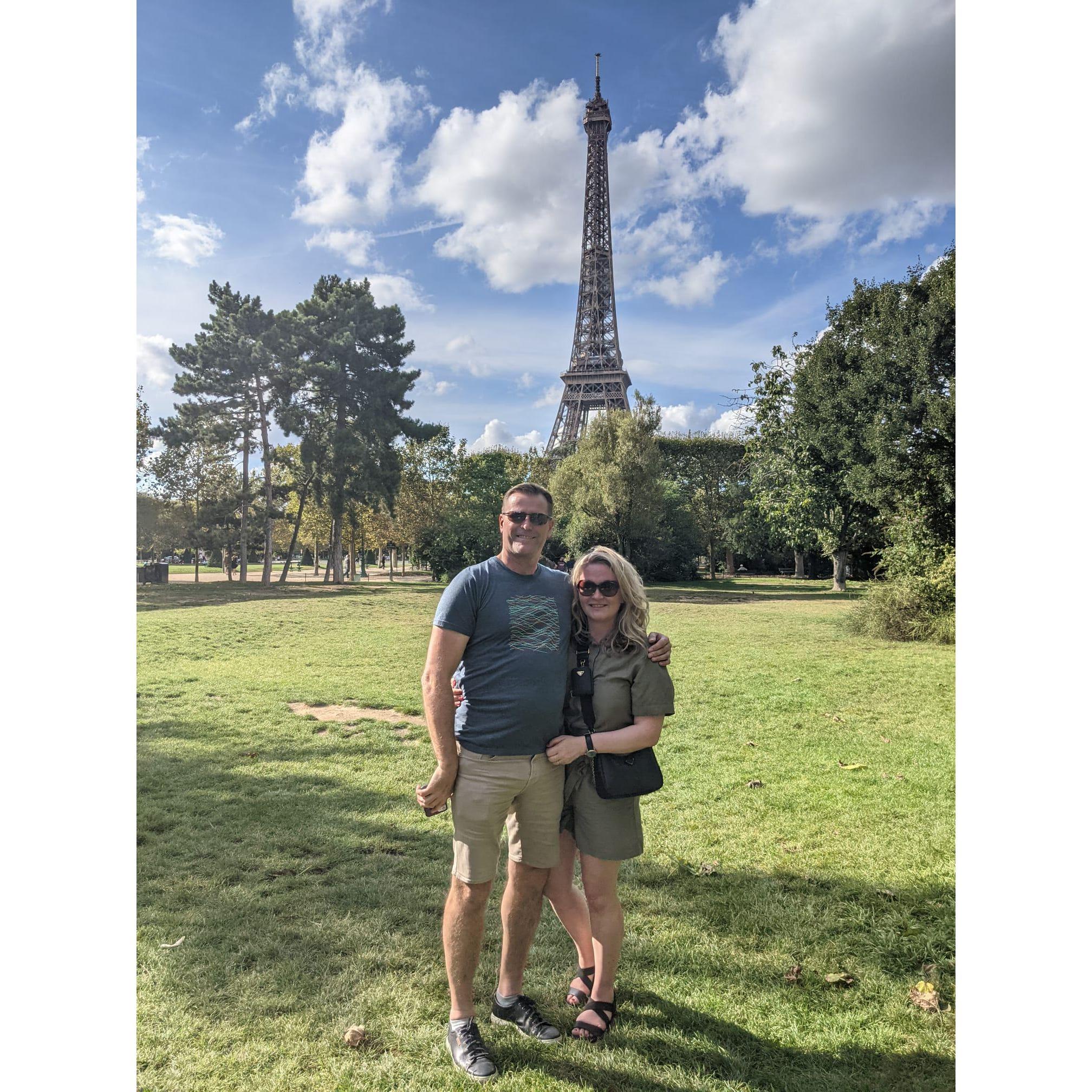 First time in Paris together