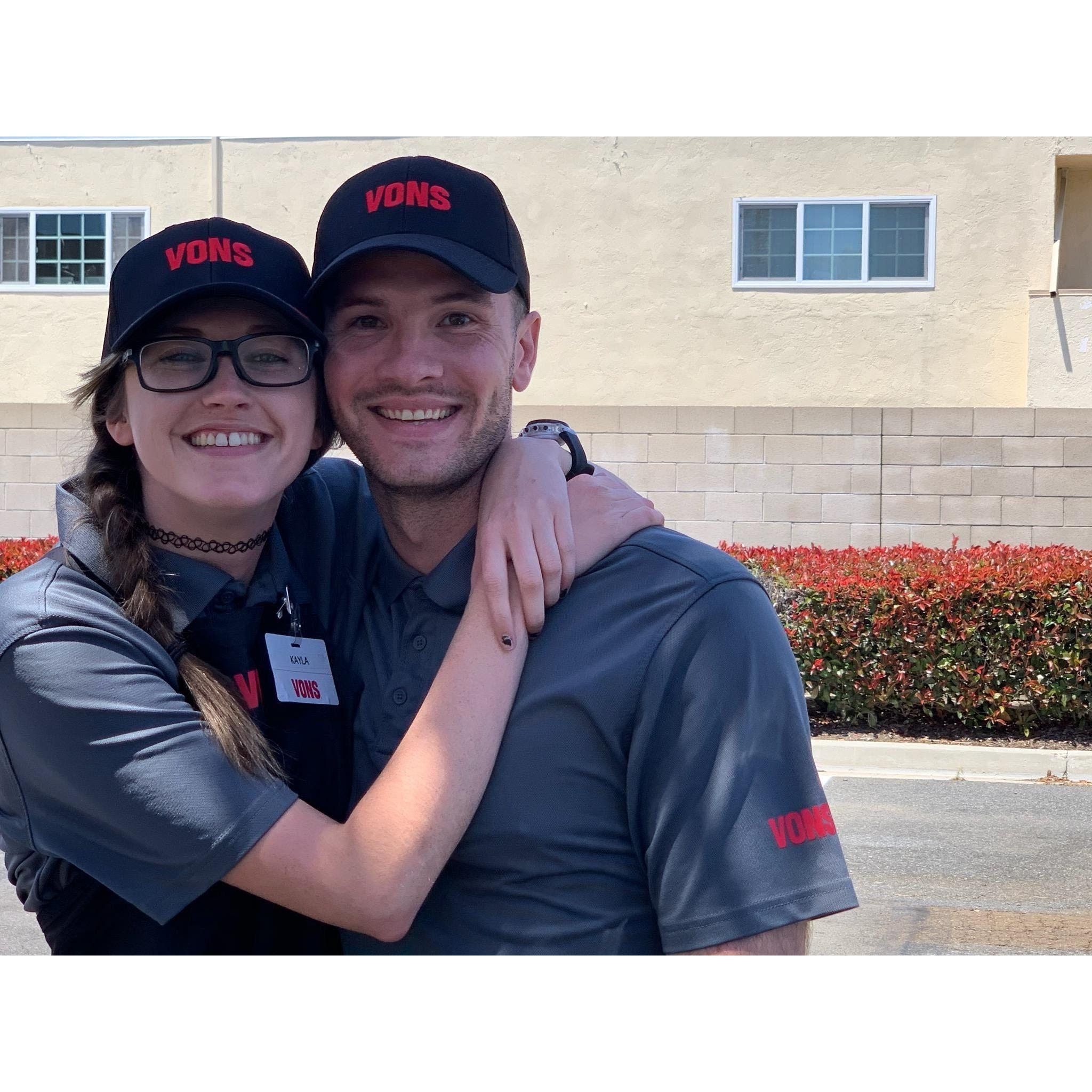 Our first photo together <3