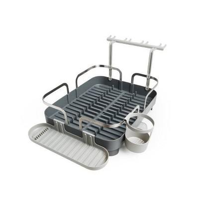 Plastic Holster Dish Drying Rack Gray - Umbra