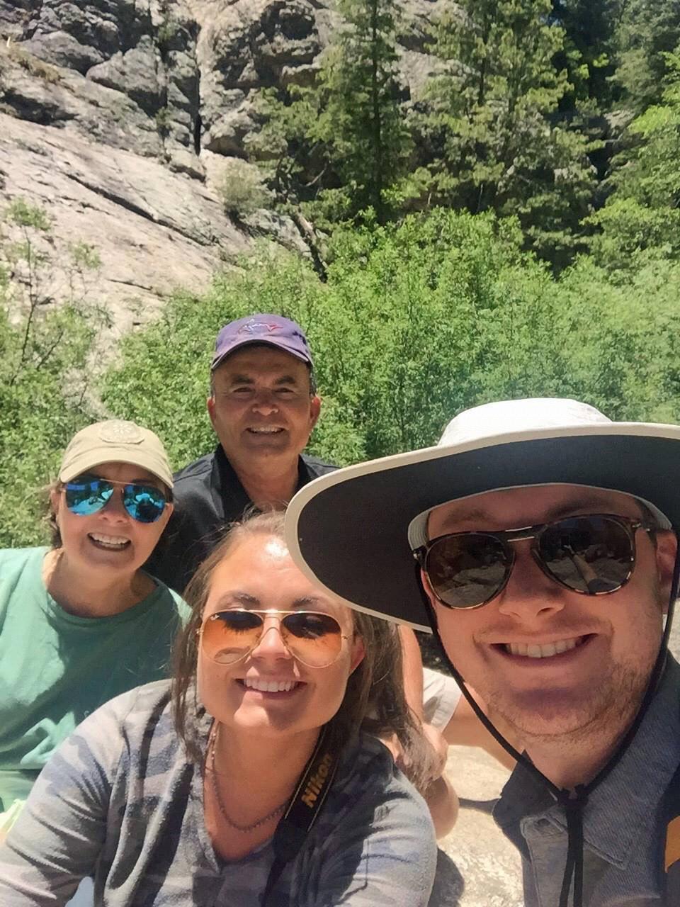 Hiking on Mount Lemmon, Arizona