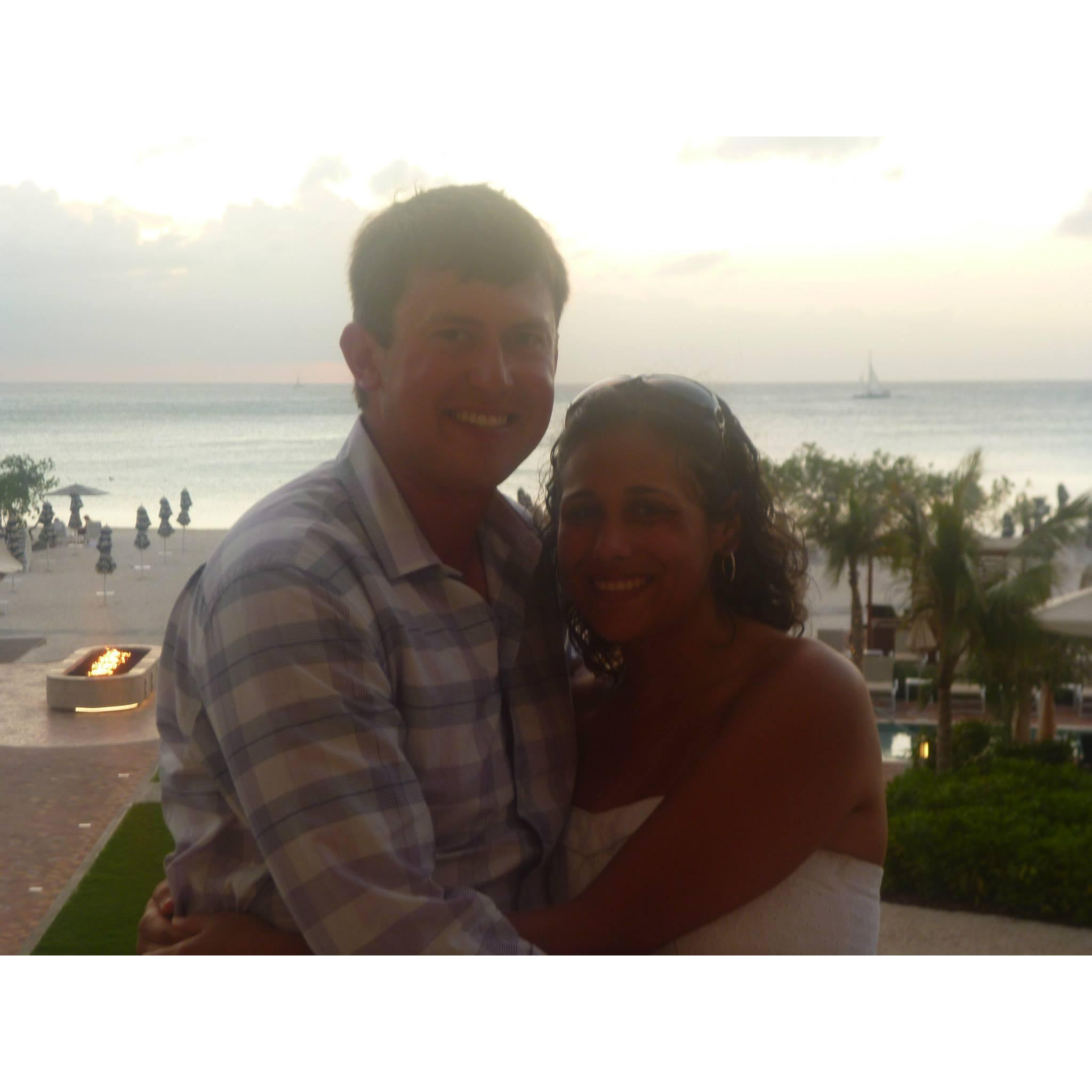 First international trip together to Aruba!