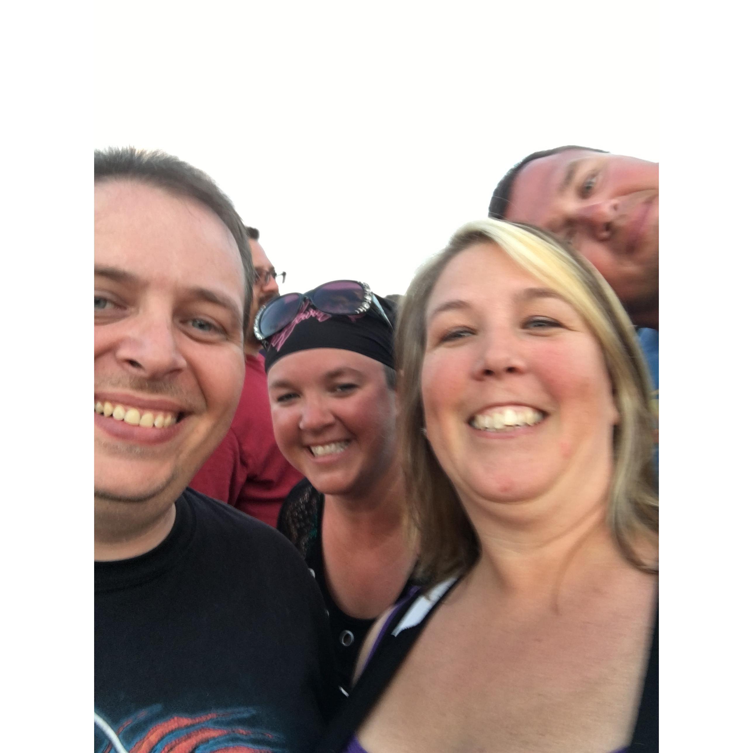 Concert with the gang!