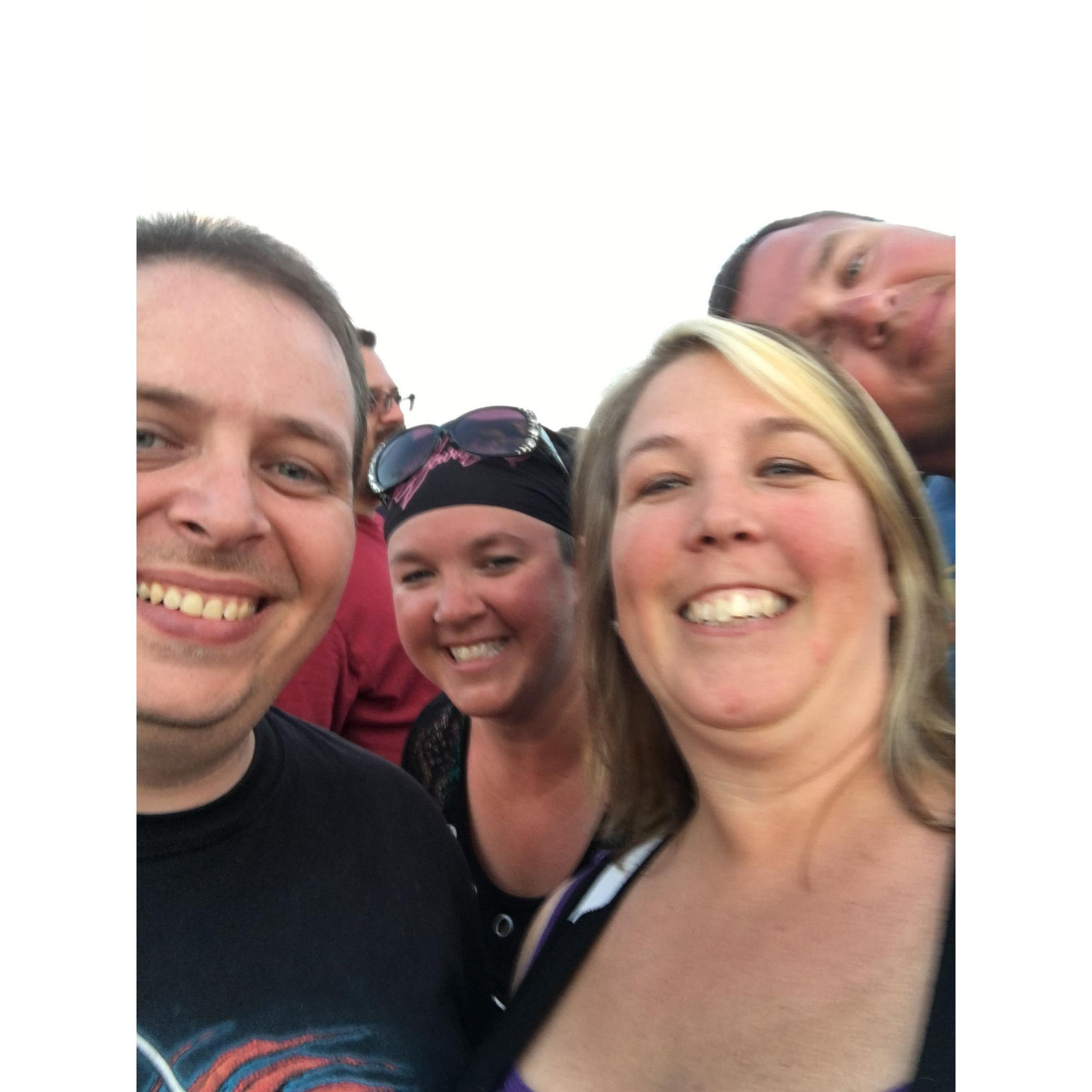 Concert with the gang!