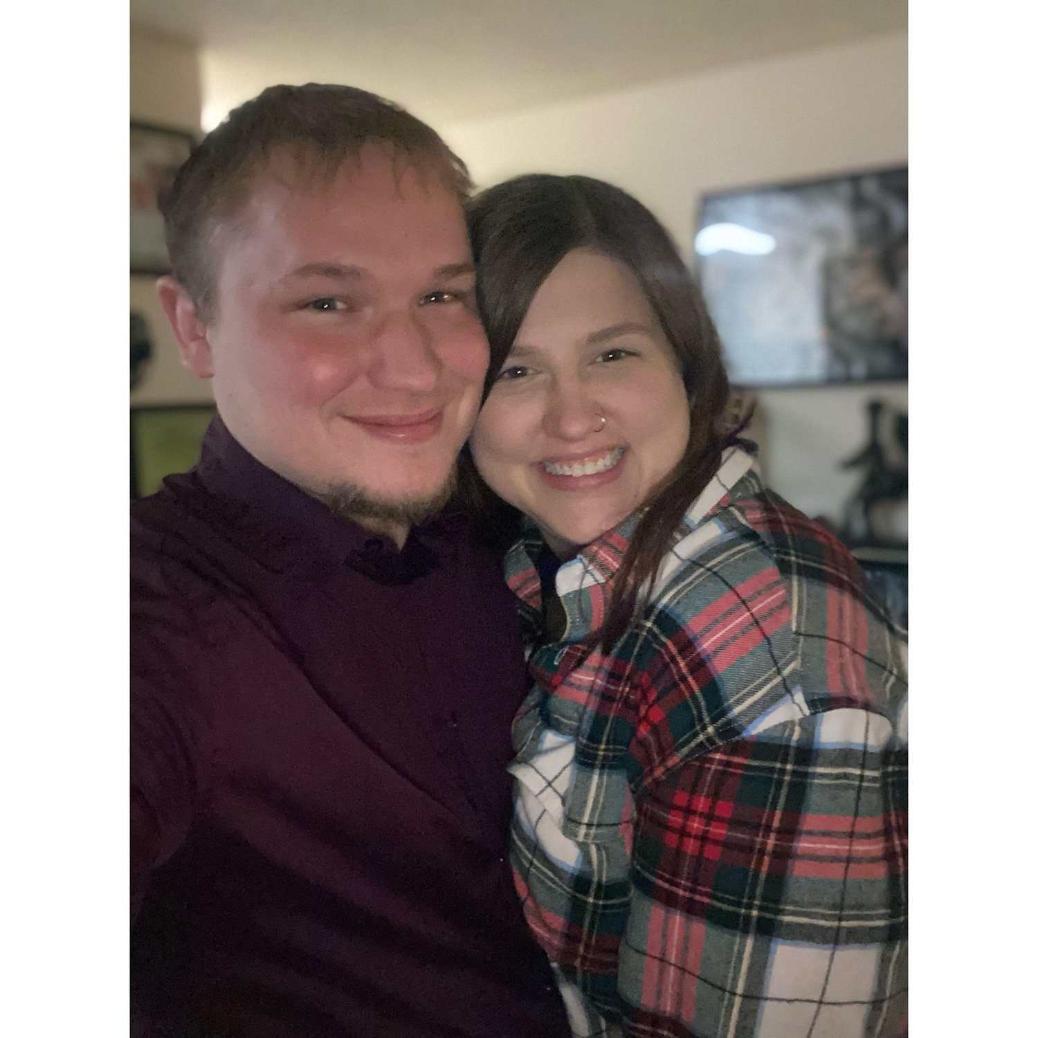 Our 1st selfie on New Years Eve 2022