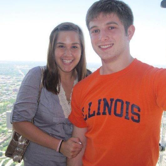 On top of the Sears Tower in the summer of 2010.