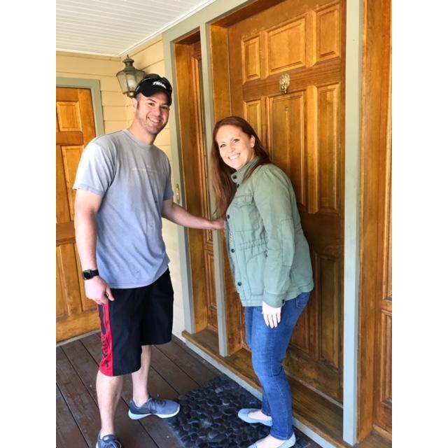 We moved into our beautiful forever home in October 1, 2017.