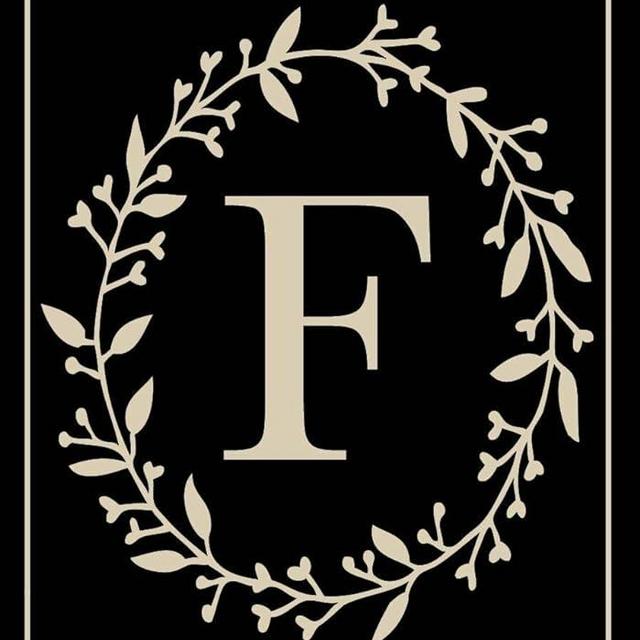 Briarwood Lane Classic Monogram Letter F Garden Flag Everyday 18" x 12.5"