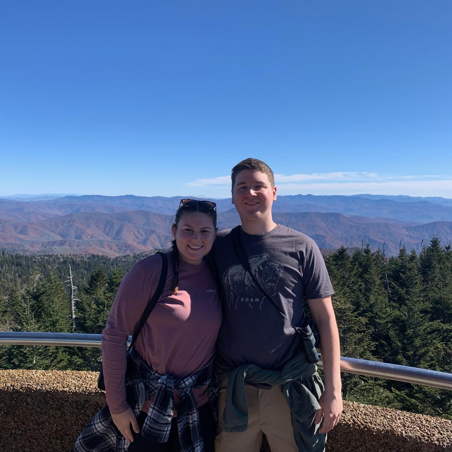 Camping and hiking trip in the Great Smoky Mountains National Park, November 2021