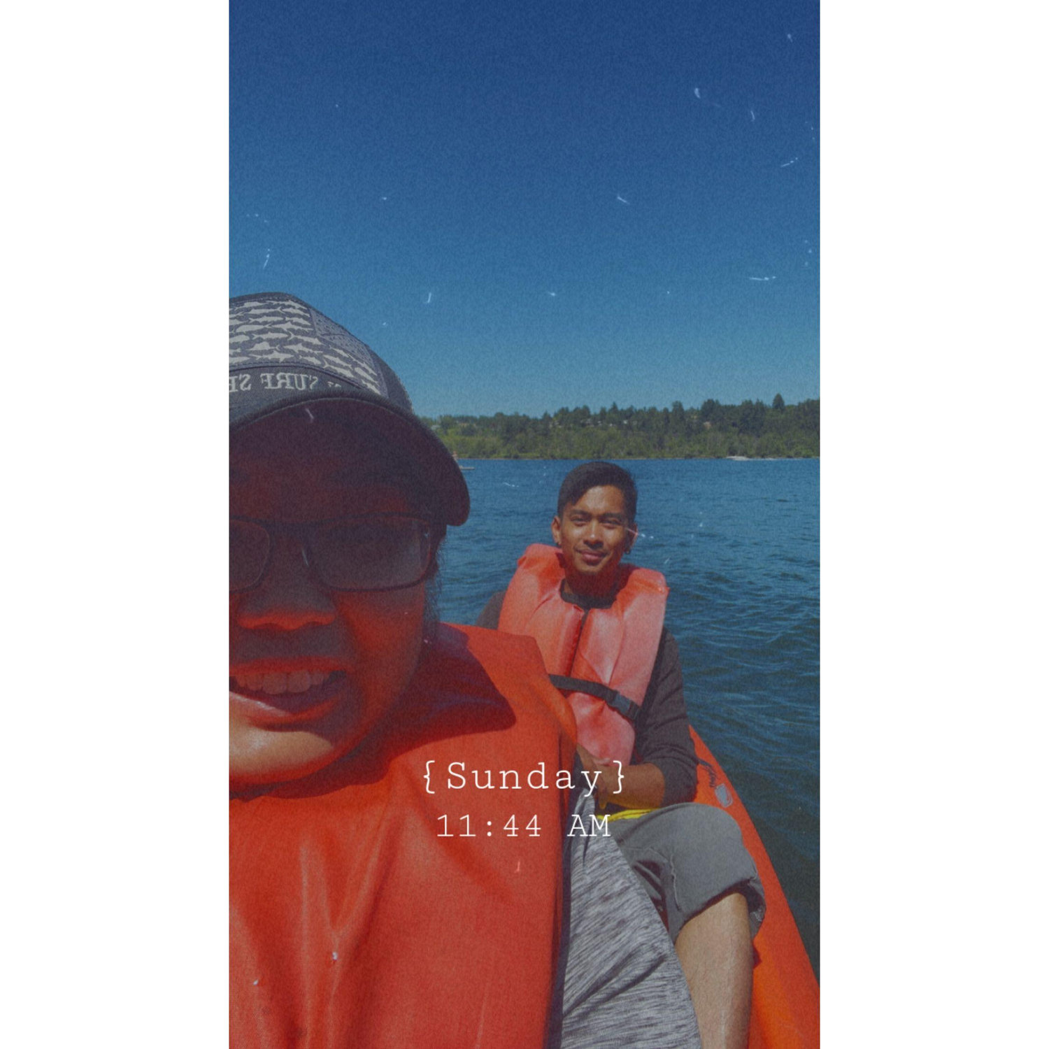 We were on that kayak for way too long and caught absolutely nothing.