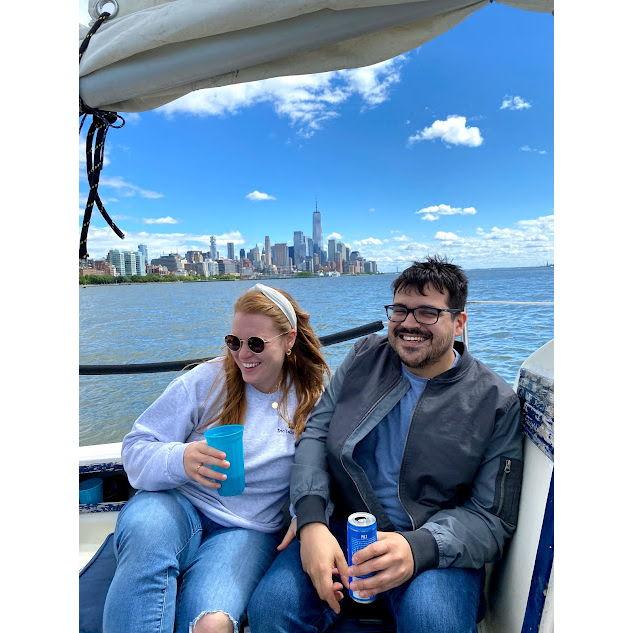 Shannon's happiest on a boat or by the water!