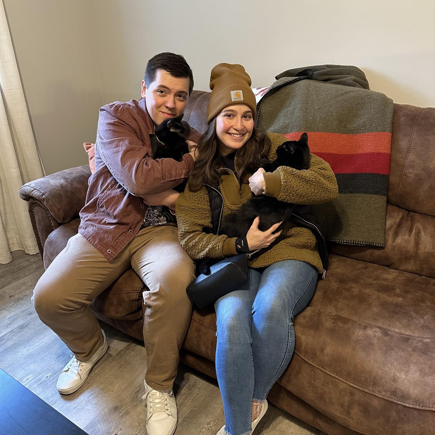 We moved into our first apartment together in August 2024