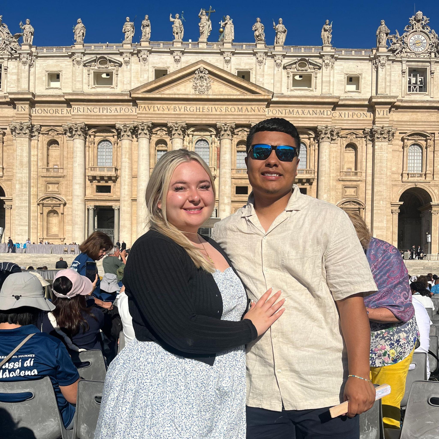 St. Peter's Basilica in Vatican City to see the Pope