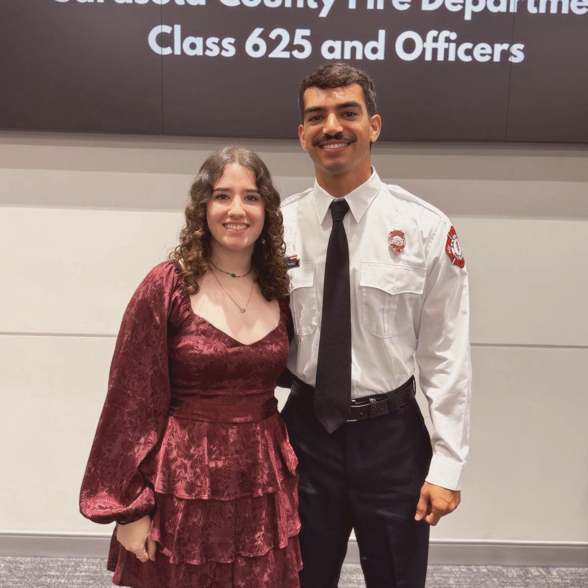 When he became a firefighter