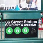 4, 5, 6 Subway Trains at 86th Street