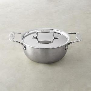 All-Clad d5 Stainless-Steel Round Oven, 2 1/2-Qt.