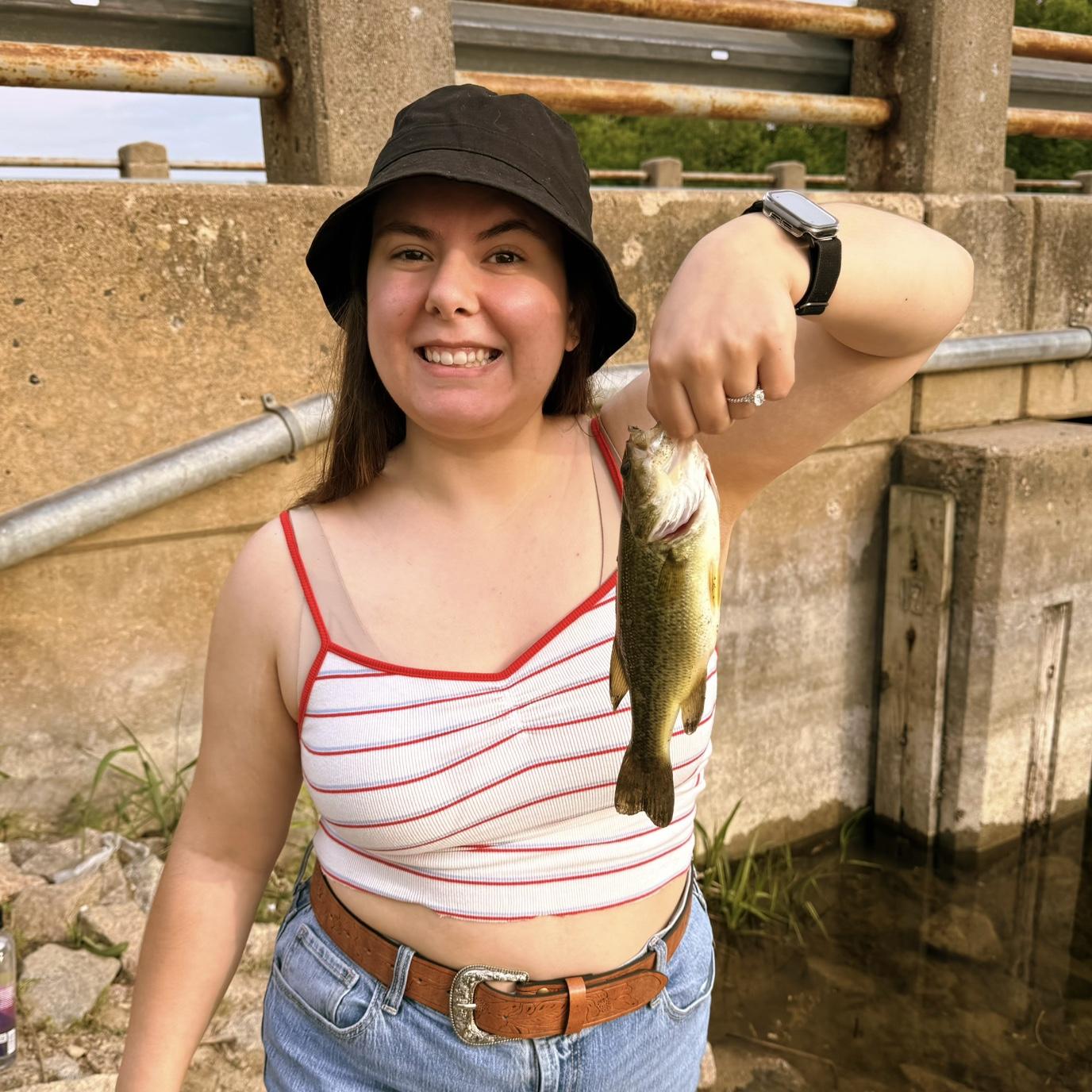 Haley’s first bass