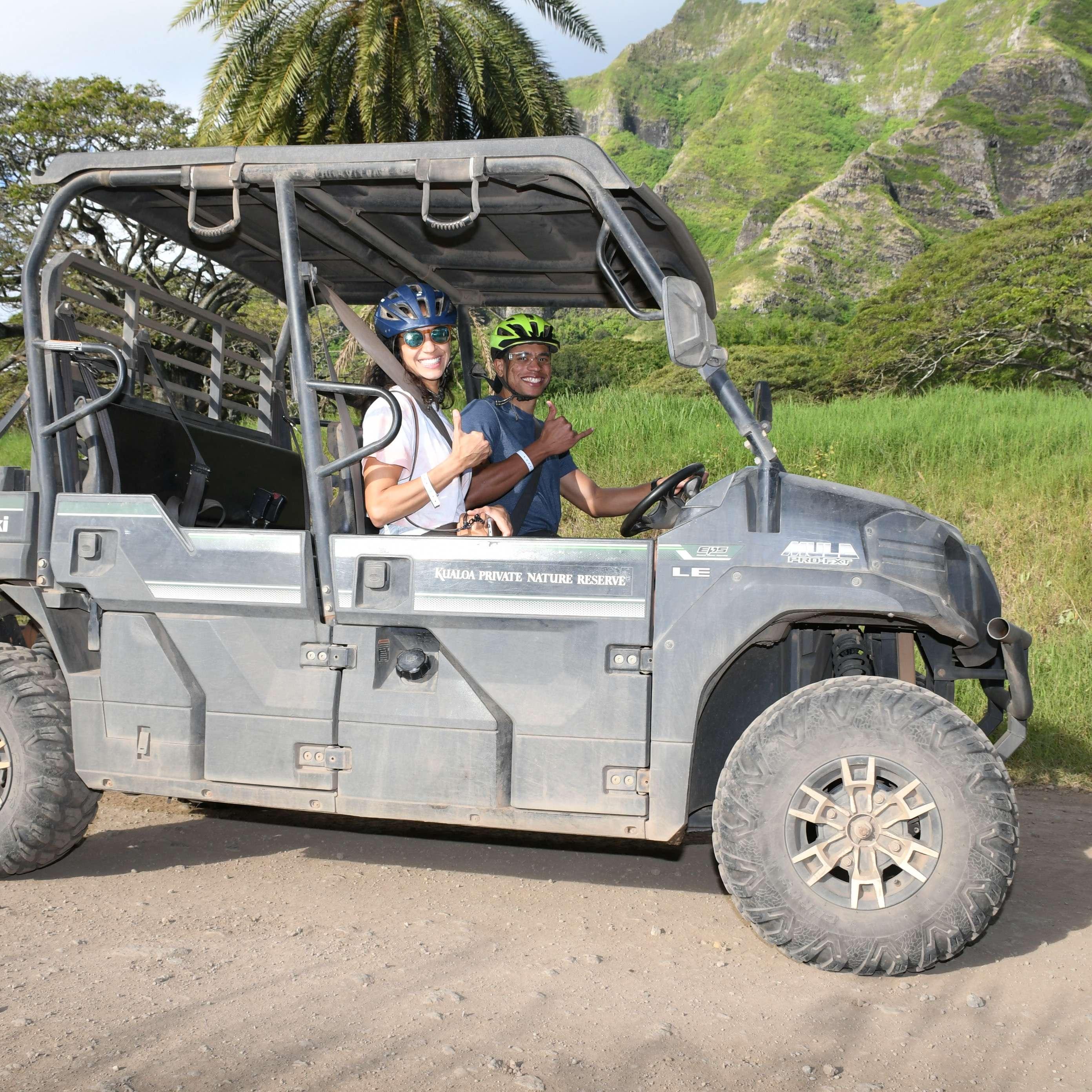 Kualoa Ranch ATV tour.