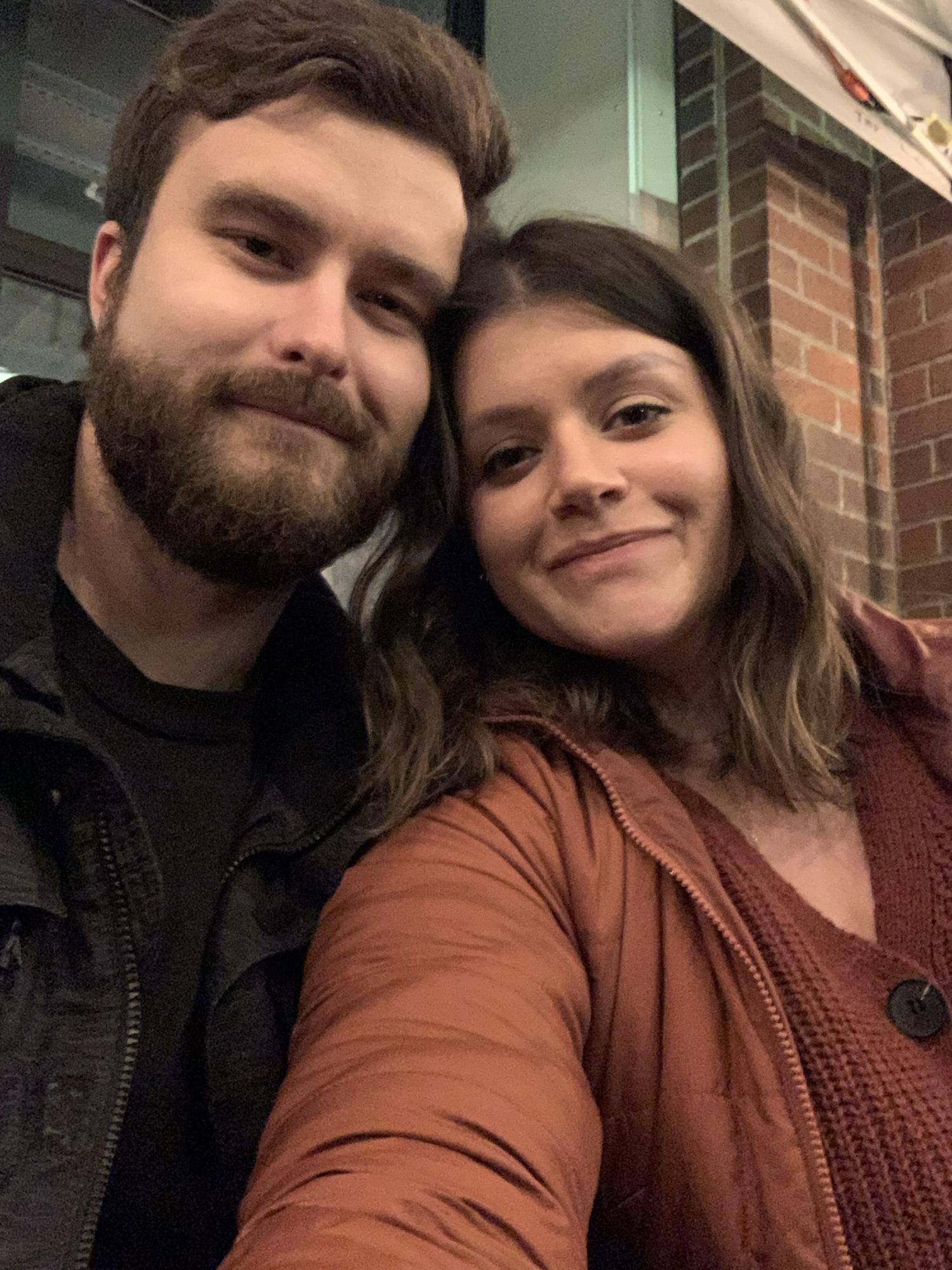 Date night in Hillsboro, OR once we moved into our first place together