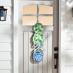 Topiary Door Hanger