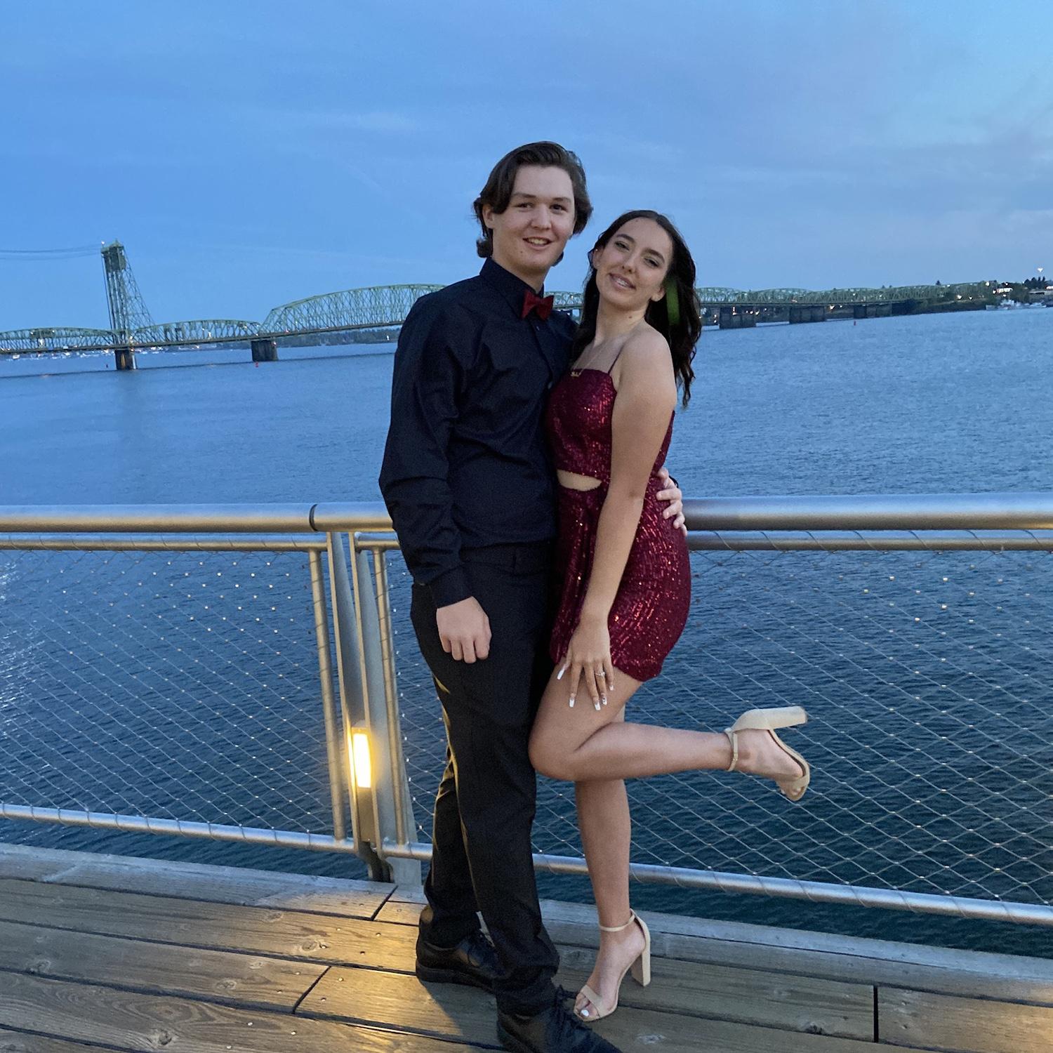 Our first school dance/formal event