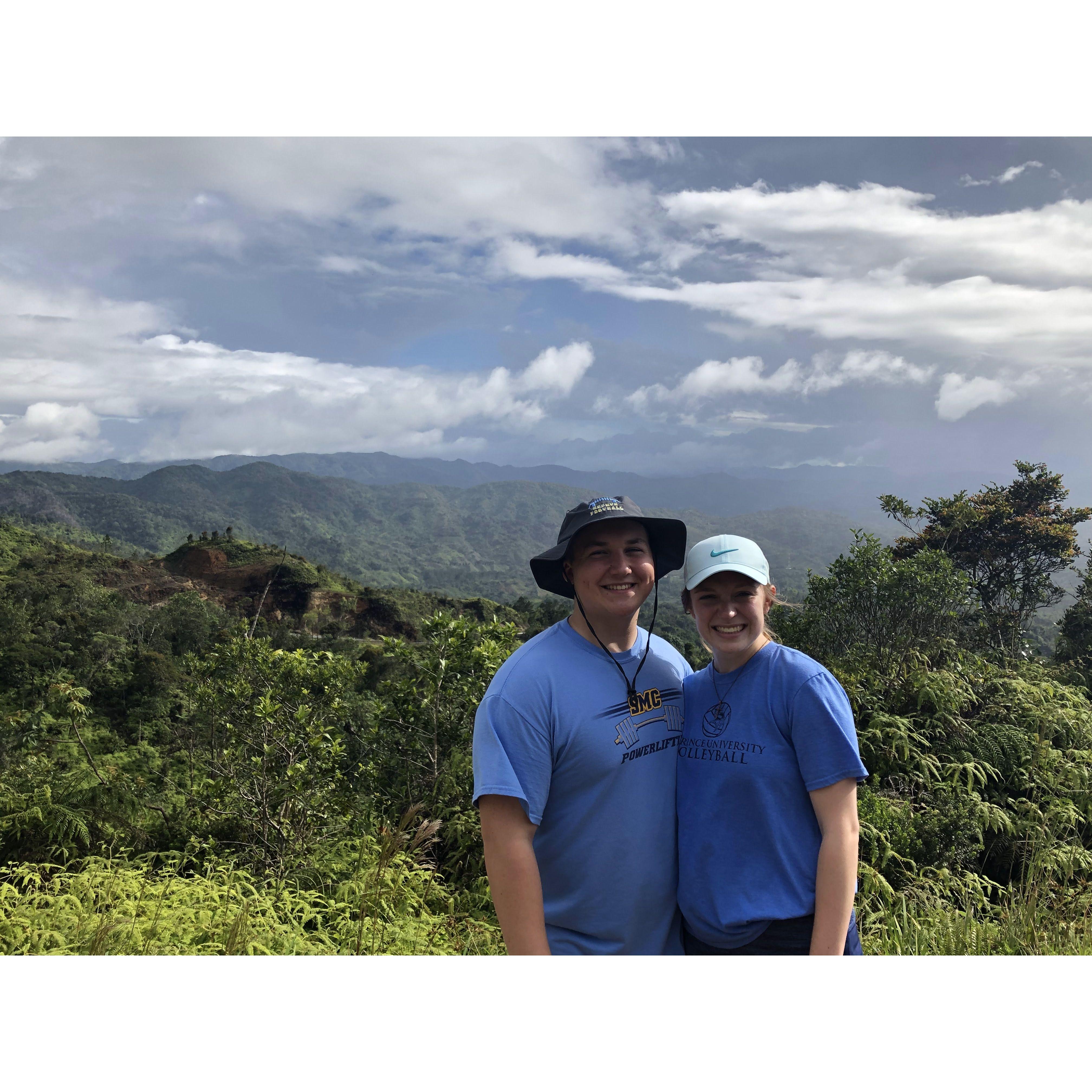 High school trip to the Dominican Republic.