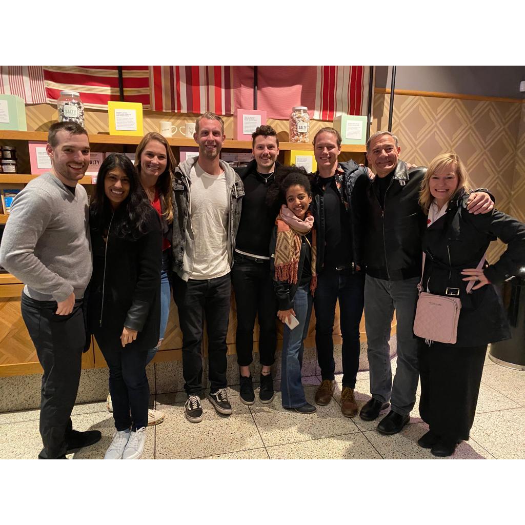Sanj and (most of) the Began crew in San Fran!