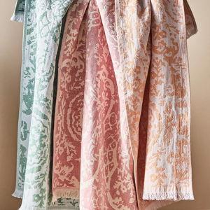Lady Fringed Jacquard Dish Towels, Set of 3