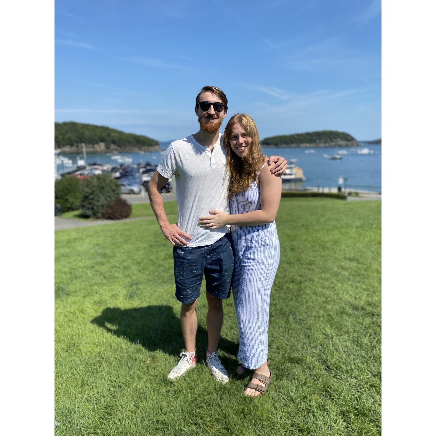 Julia's first time with the Carew family up to Maine!