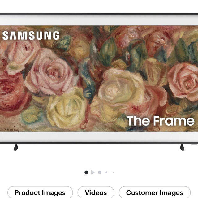 Samsung - 65” Class LS03D The Frame Series QLED 4K with Anti-Reflection and Slim Fit Wall Mount Included (2024)