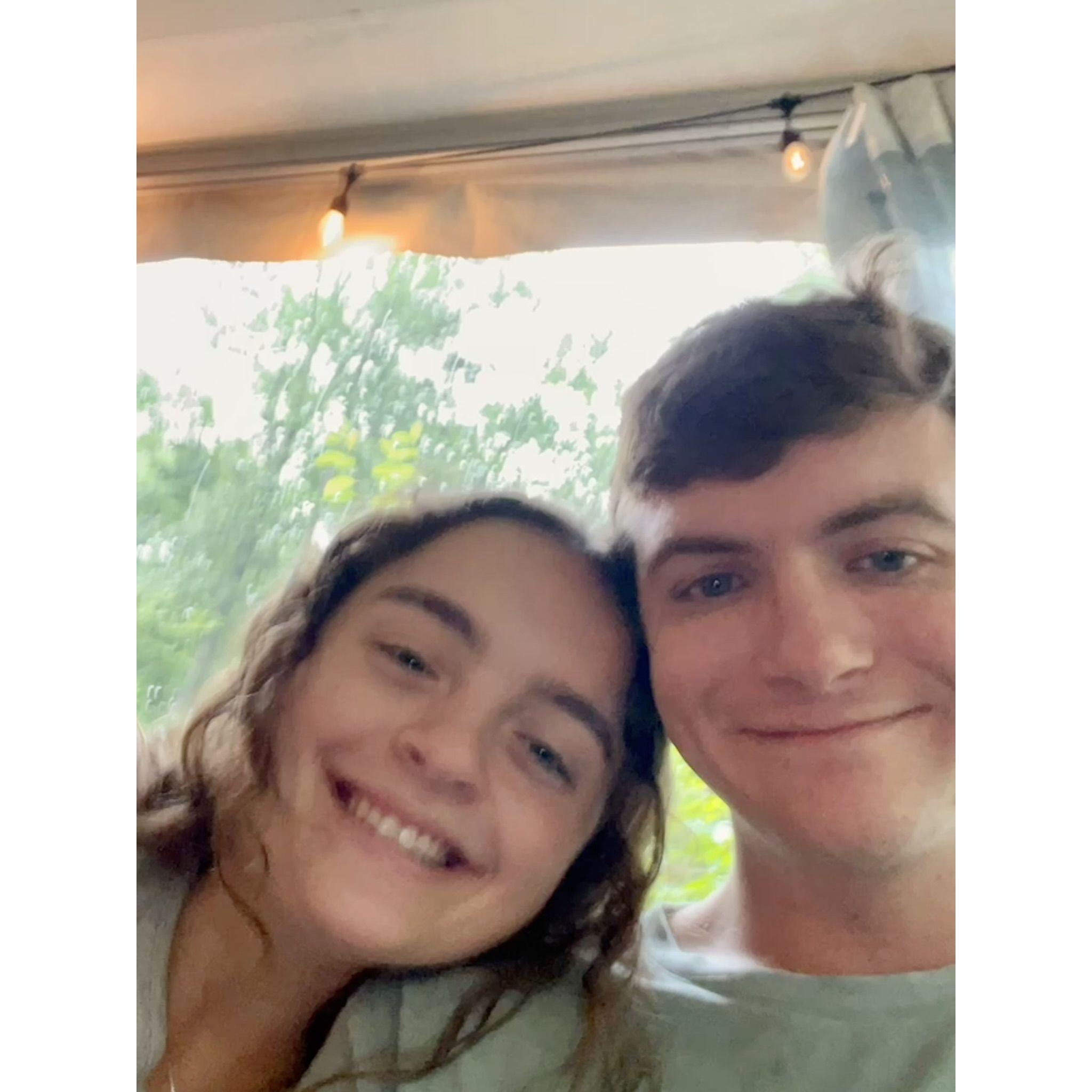 First trip to Williamsburg after we started dating