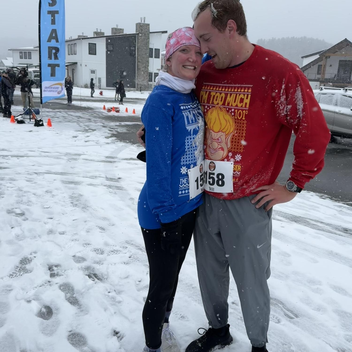 Turkey day 5K- Maureen won 🤪