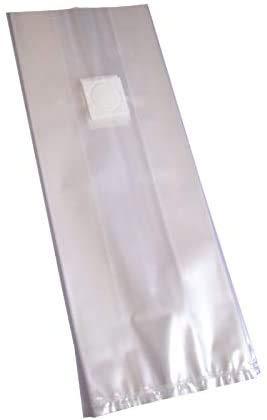 Mushroom Bags,Mushroom Grow Bag Farm-Mushroom Spawn Bags Sealable Spawn Myco Bags,Large Size 8" X 5" X 19",0.5 Micron Filter, 3 Mil Polypropylene,for Su,for Substrate Autoclavable Mushroom Cultivation