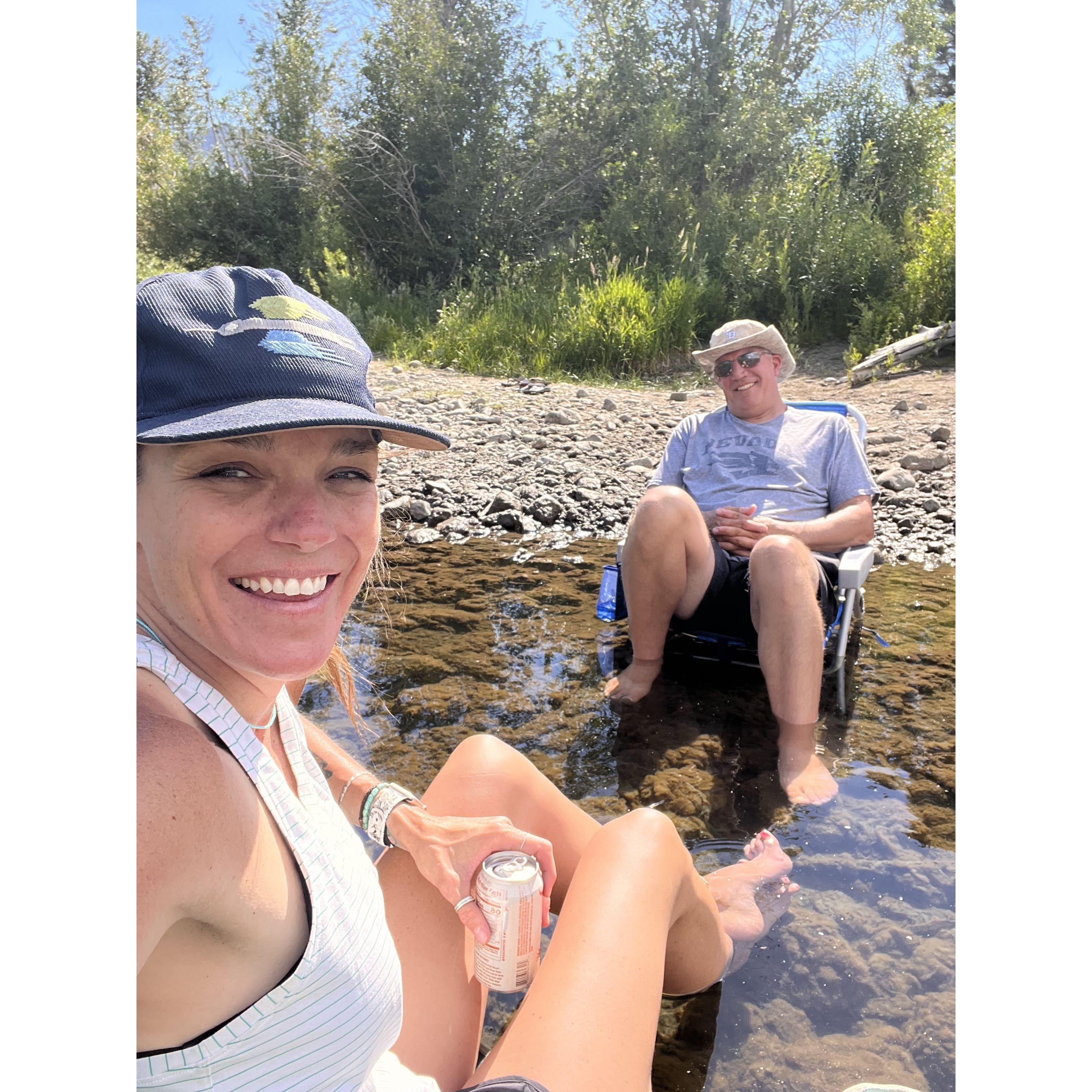 Cooling down in the Truckee