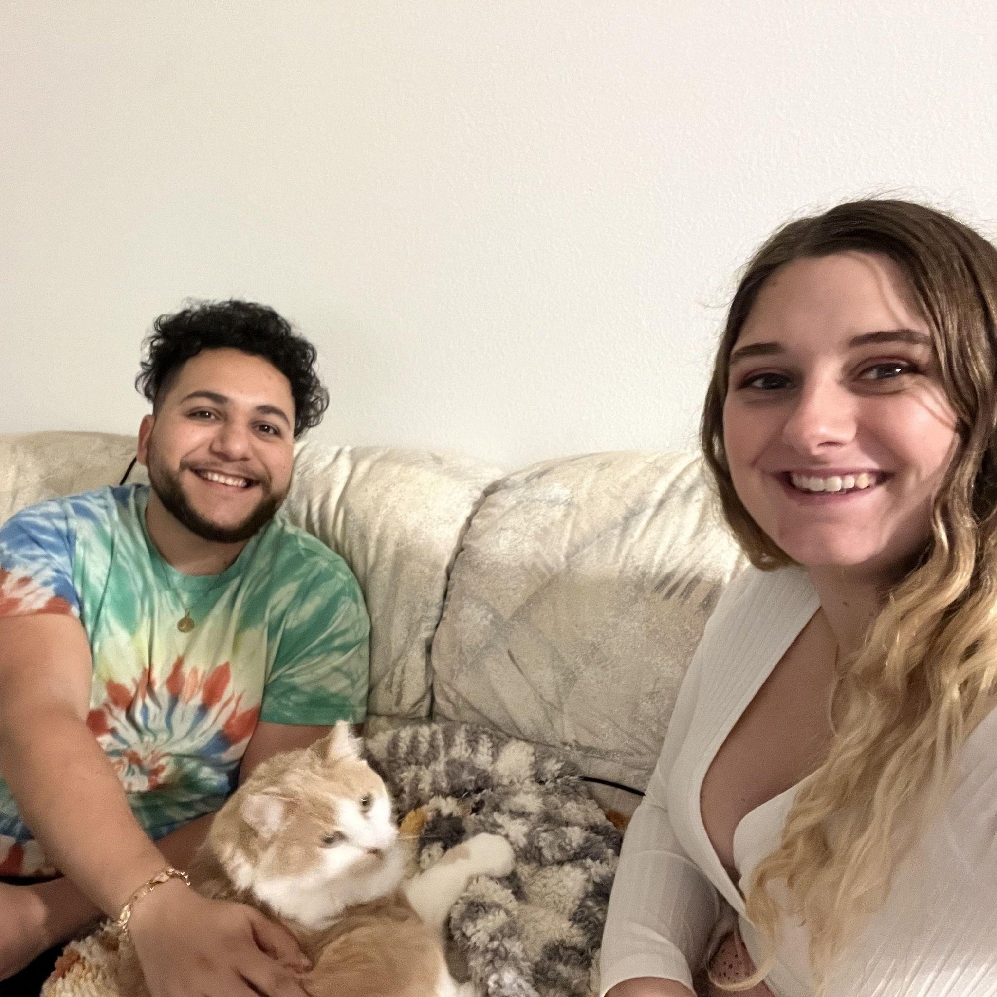 A rare family photo, April 2023