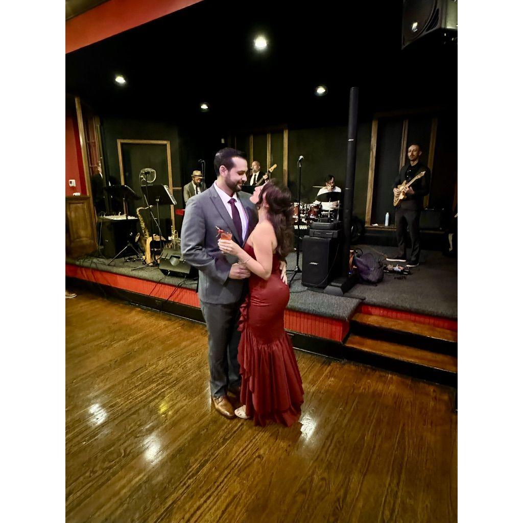 At the Turner wedding in New Orleans.