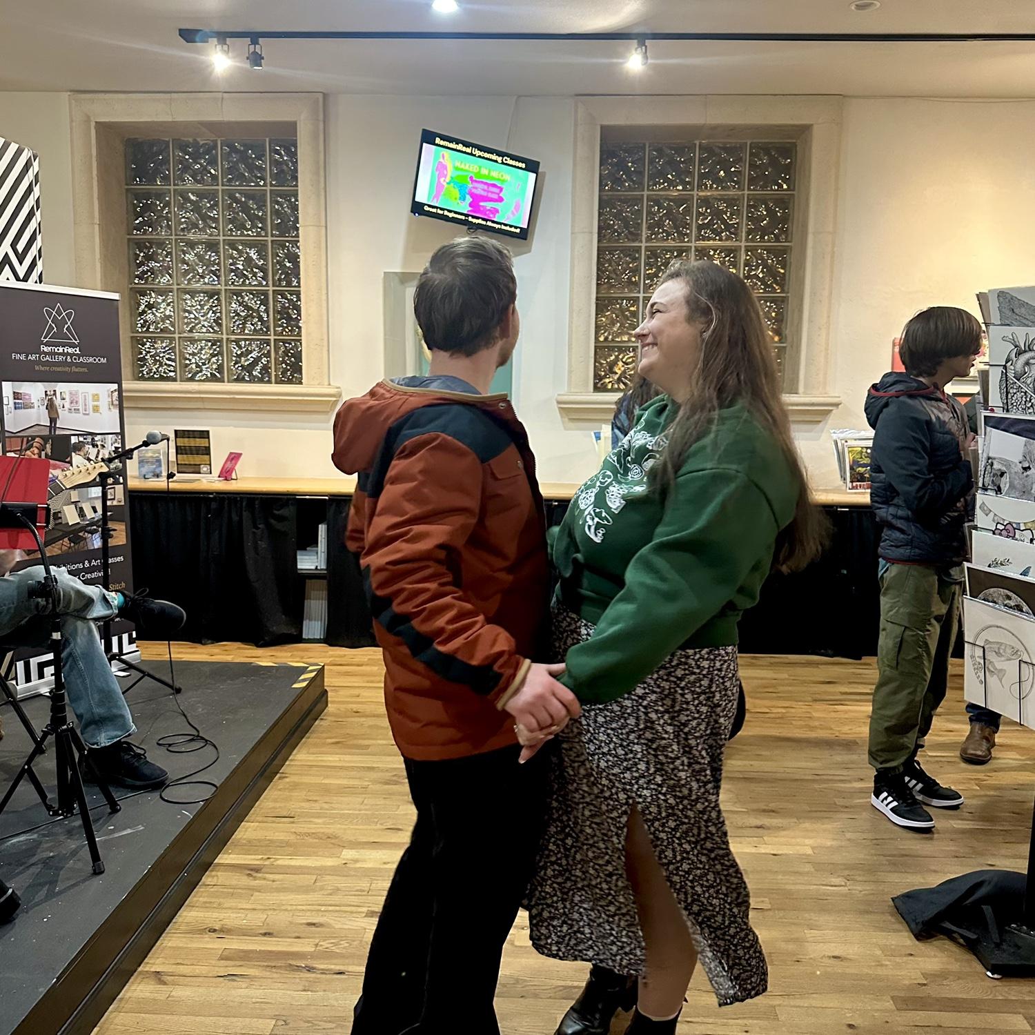 dancing in the santa fe arts district