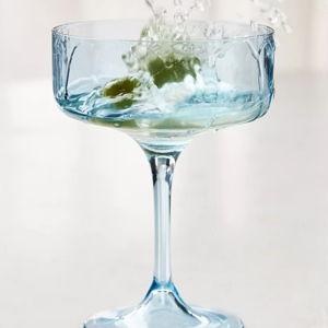 Morgan Coupe Glasses, Set of 4 in SKY