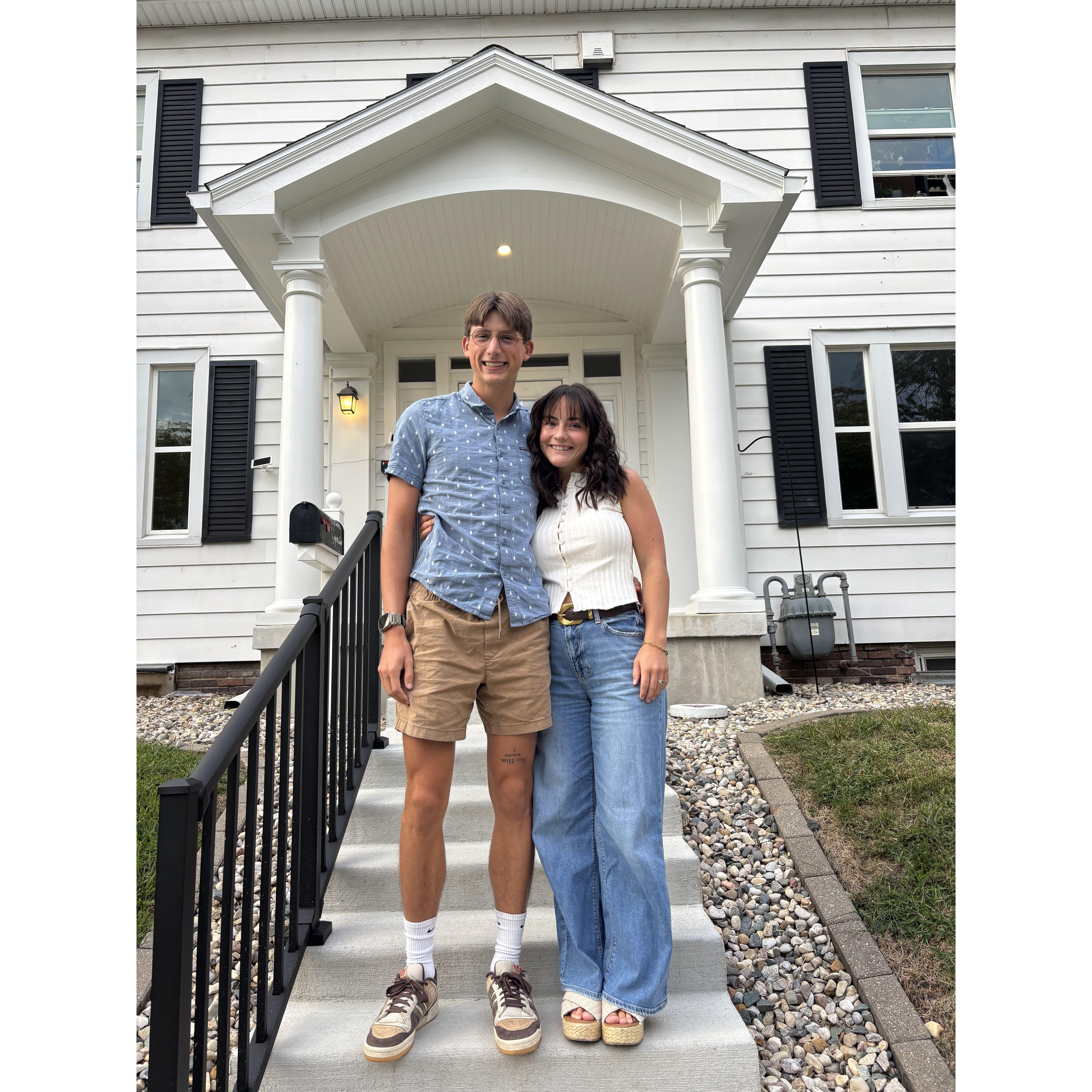 Celebrating 4 years together!!