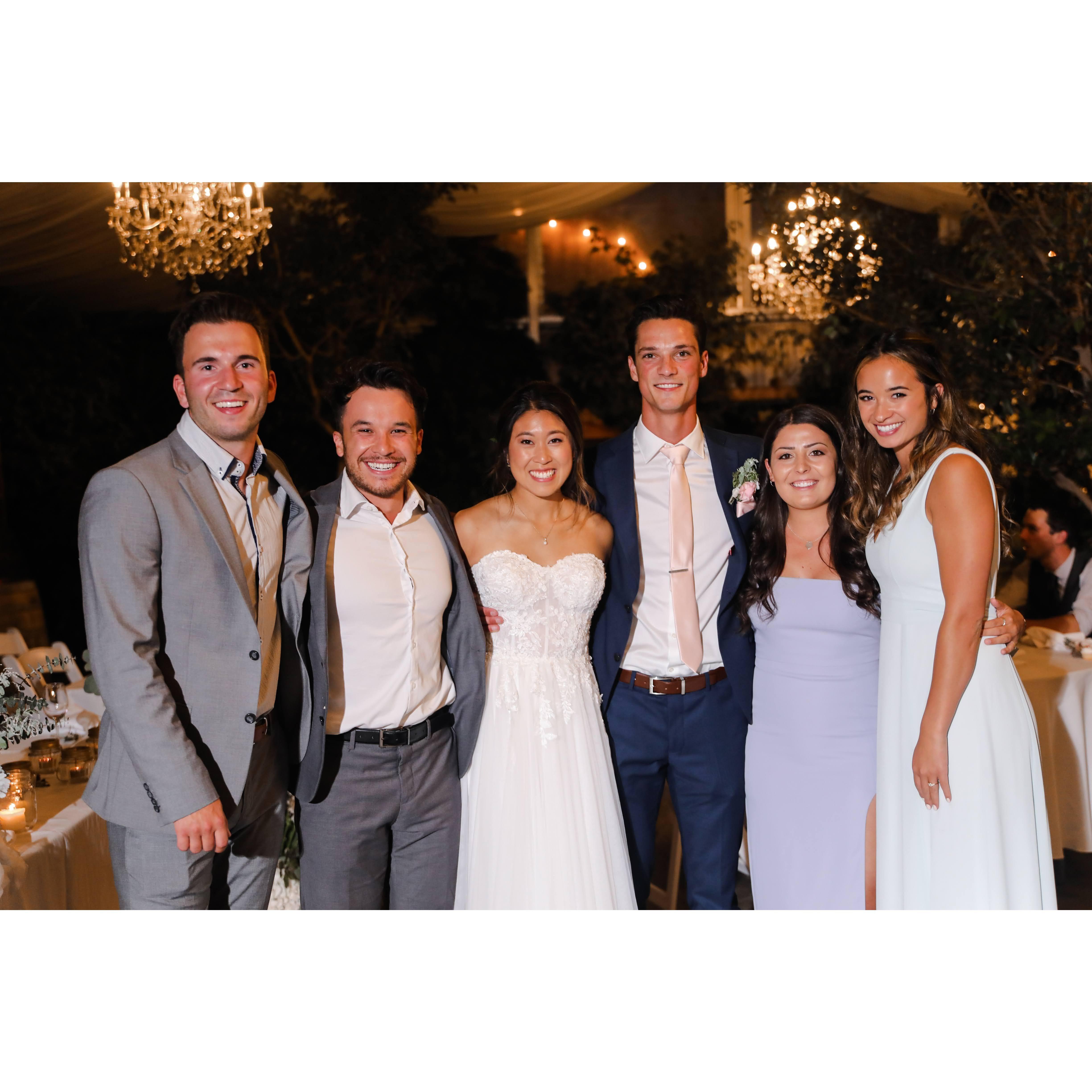Emma and David's wedding