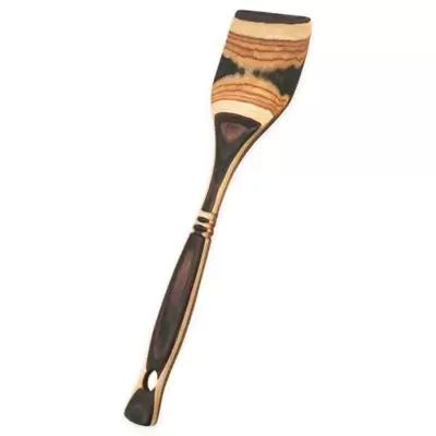 Island Bamboo Pakka Wood Spatula in Natural