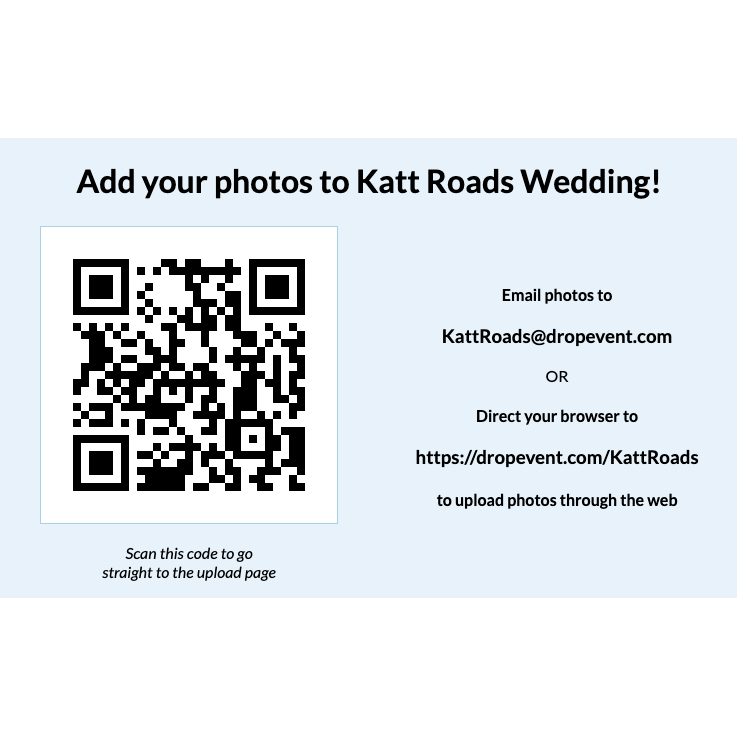 Please use the following information to add the wonderful photos that you take this weekend!