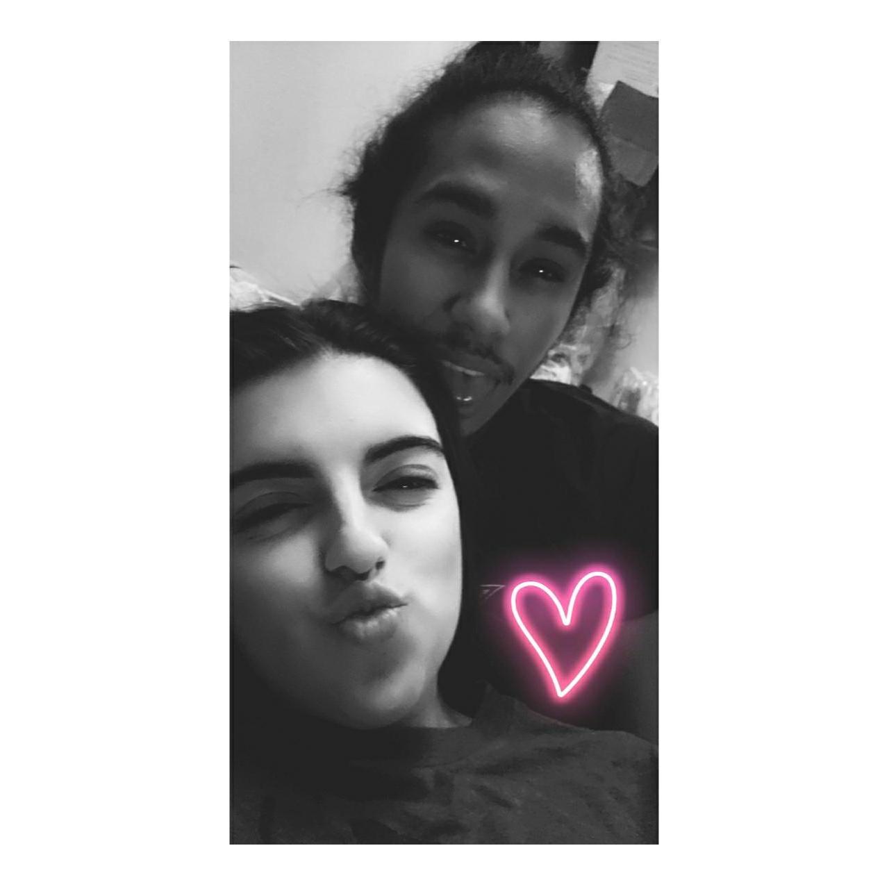 Since we dated through COVID, we had to find something fun to do! So we played with Snapchat filters...A LOT...