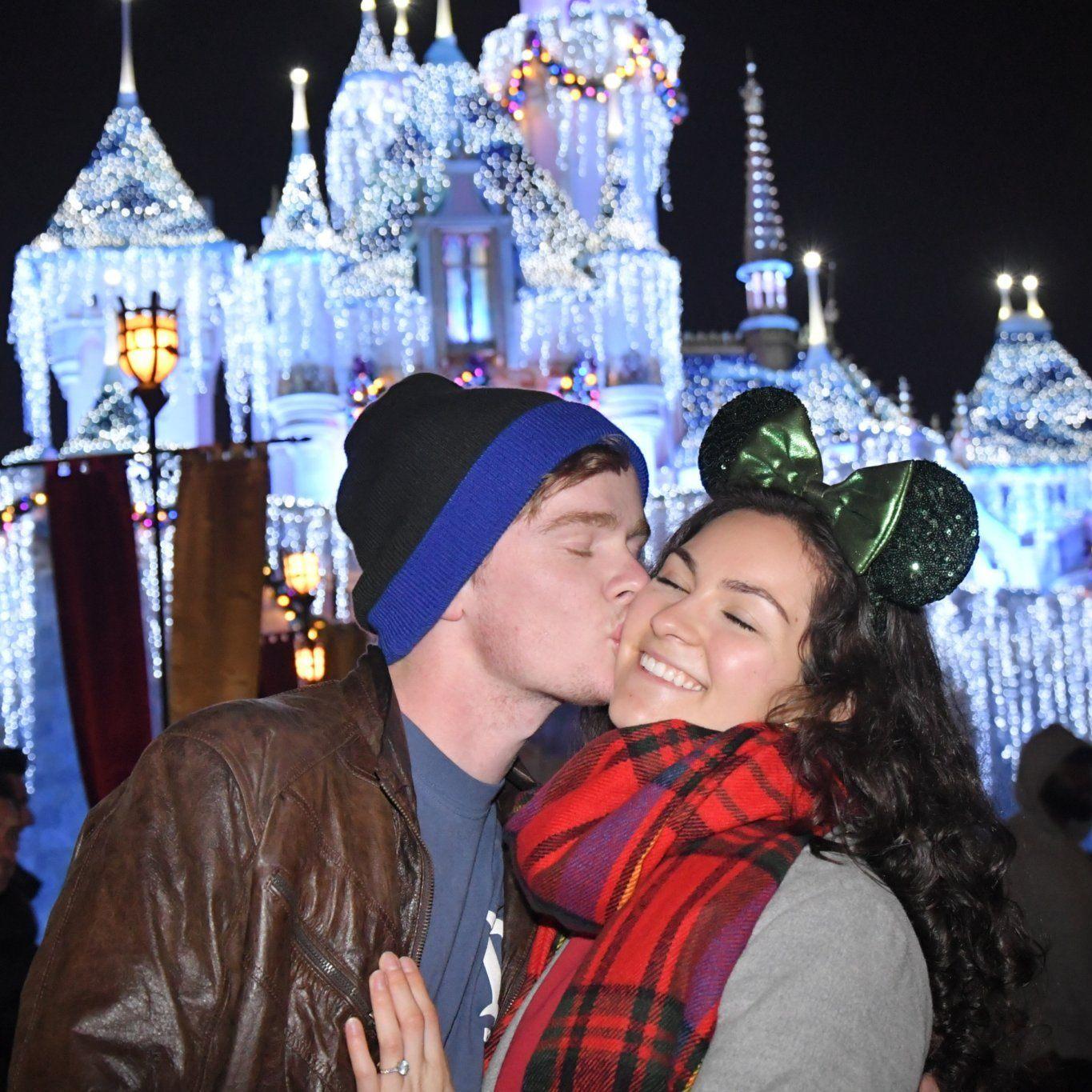 Christmas time at Disneyland 2021