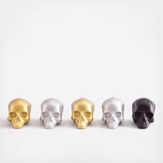 Mini Skull Candle 5-Piece Set